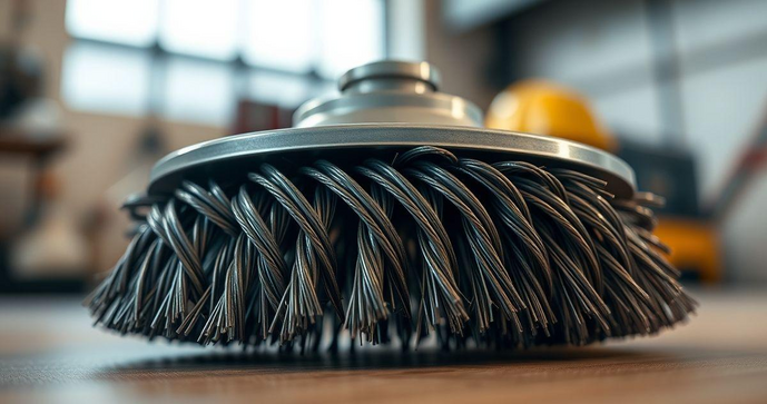 Escova de Aço Tipo Copo Trançada: Como Obter Melhor Performance em Limpeza e Remoção de Rebarbas