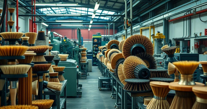 Fábrica de escovas industriais: tudo que você precisa saber para otimizar sua produção Fábrica de escovas industriais: tudo que você precisa saber para otimizar sua produção