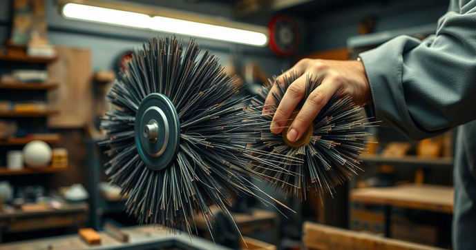 Como Escolher a Escova Industrial de Aço para Esmeril Ideal Como Escolher a Escova Industrial de Aço para Esmeril Ideal
