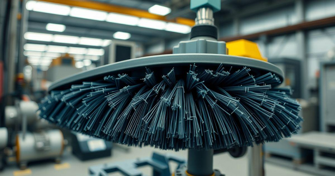 Escova industrial de nylon melhora eficiência e durabilidade Escova industrial de nylon melhora eficiência e durabilidade