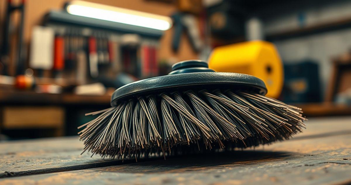 Descubra como a escova circular de aço trançado transforma seu trabalho!