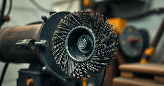 Escova Circular Para Esmeril: Performance Em Desbaste