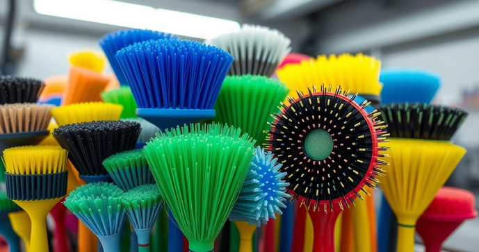 Escovas Industriais Nylon para Limpeza Eficiente em Diversas Aplicações